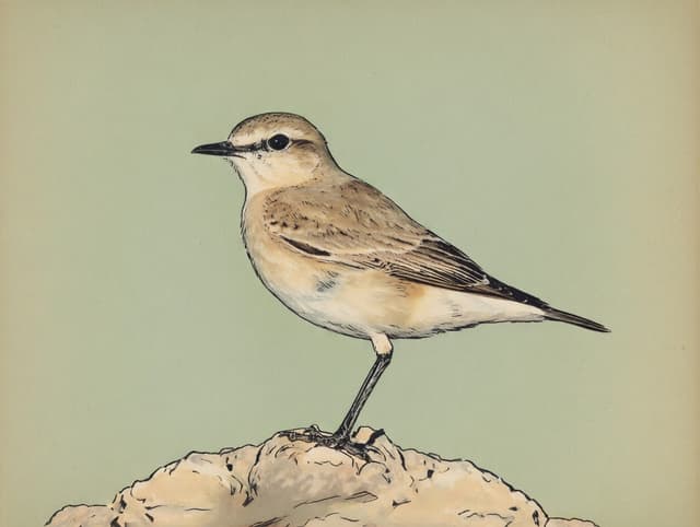 Isabellastenskvätta